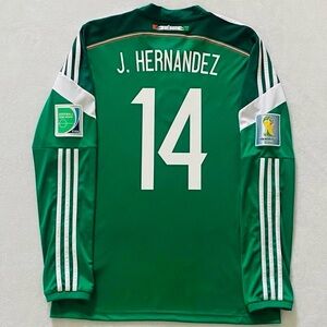 Mexico Chicharito 2014 home World Cup
LONGSLEEVE jersey